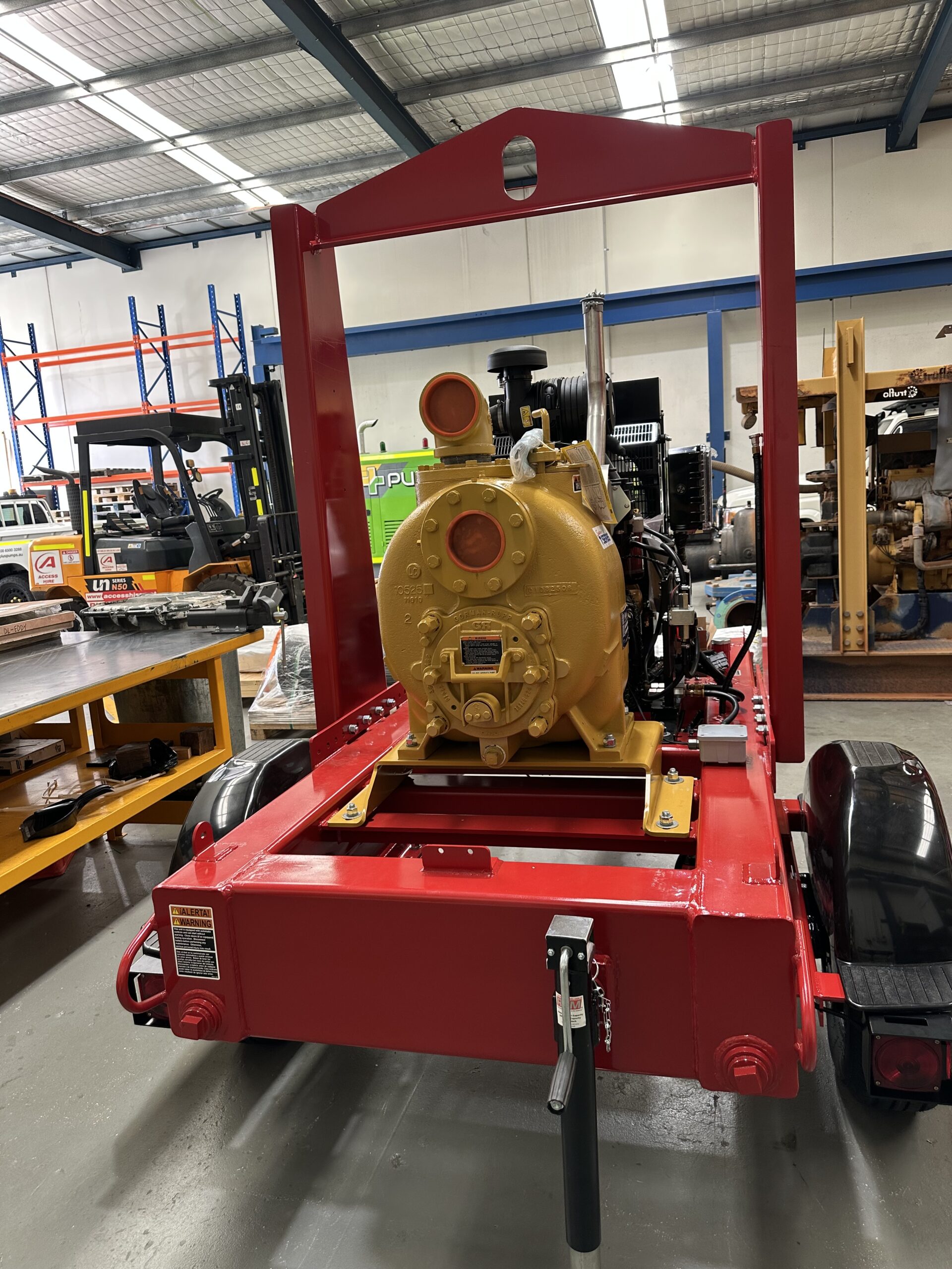 Gorman-Rupp self-priming pump Perth WA workshop